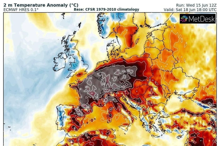 A heat wave is coming to Europe In June, record temperatures can be ...