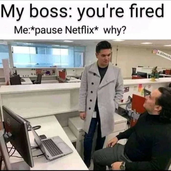 When Boss Suddenly Visits You 9GAG