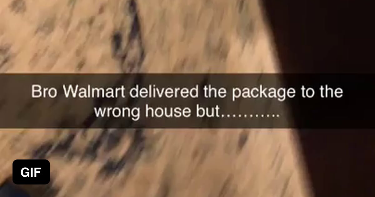 Walmart delivered to the wrong house.. someone’s not getting a ps5