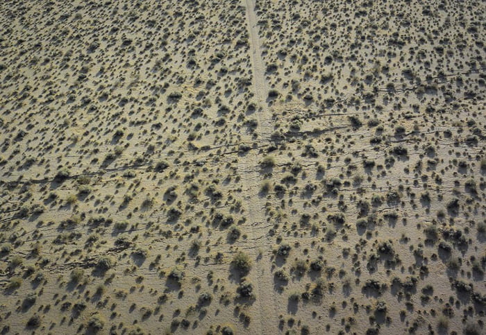 Aerial view of California after earthquake - 9GAG