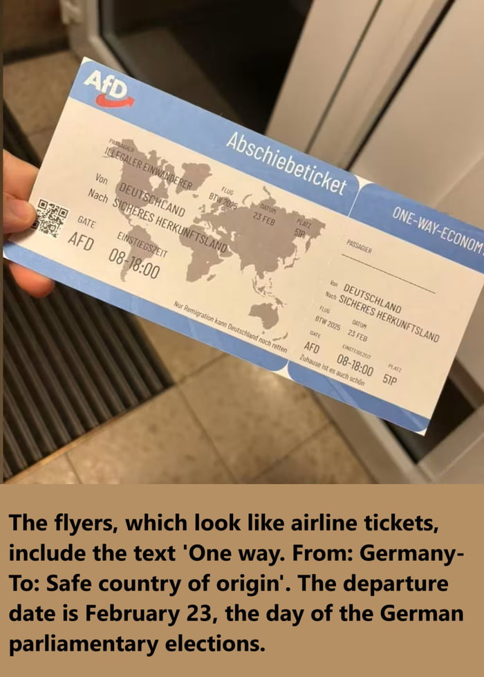 German police have started an investigation into election flyers from ...