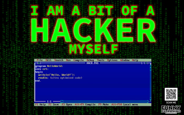 Everyone knows a guy like this...[turbo pascal edition :)] - 9GAG