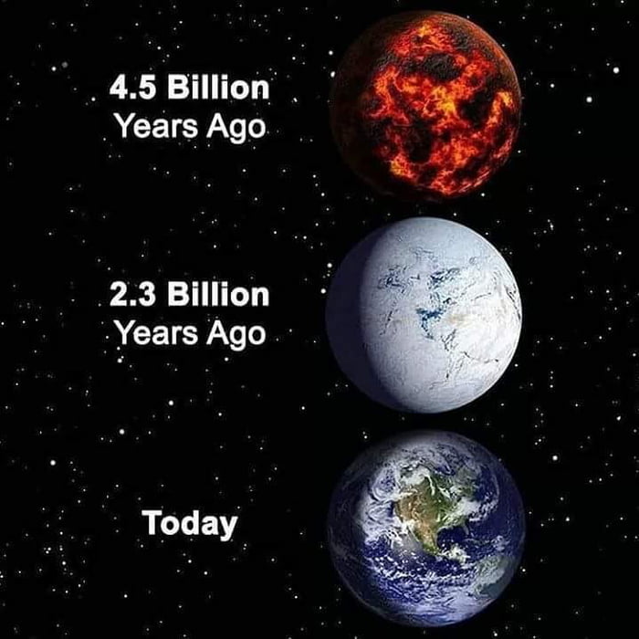 Evolution of Earth - 9GAG