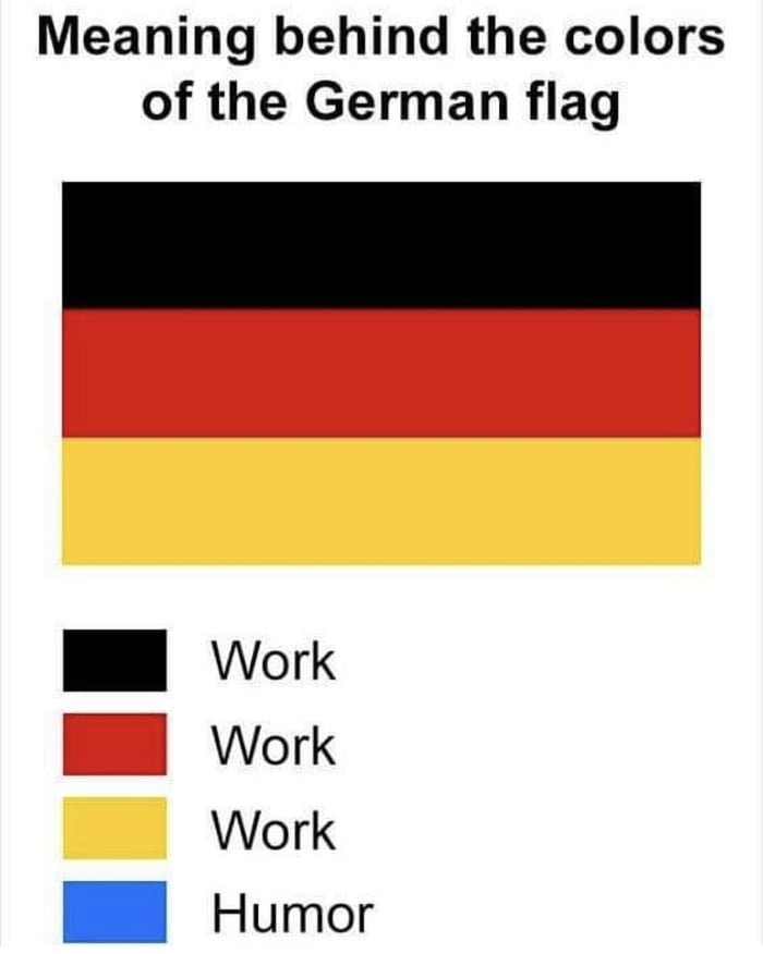Meaning behind the colors of the German flag - 9GAG