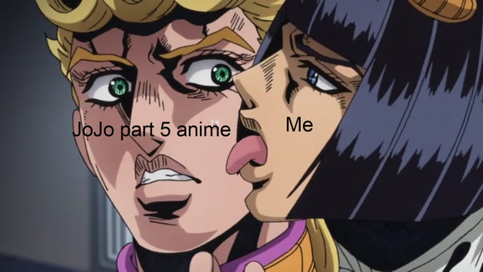 Jojo part 5 is out ! - 9GAG