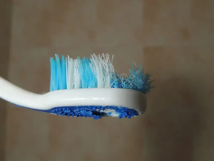 Majority of old people "I dont need a new toothbrush. I already have a
