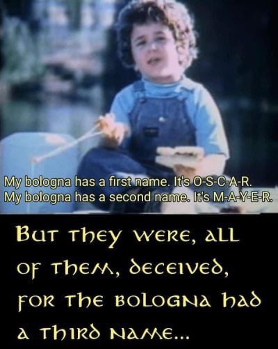 One Bologna To Rule Them All 9GAG