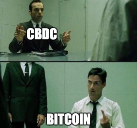 CBDCs are comming, normies are cheering, Bitcoiners unaffected - 9GAG