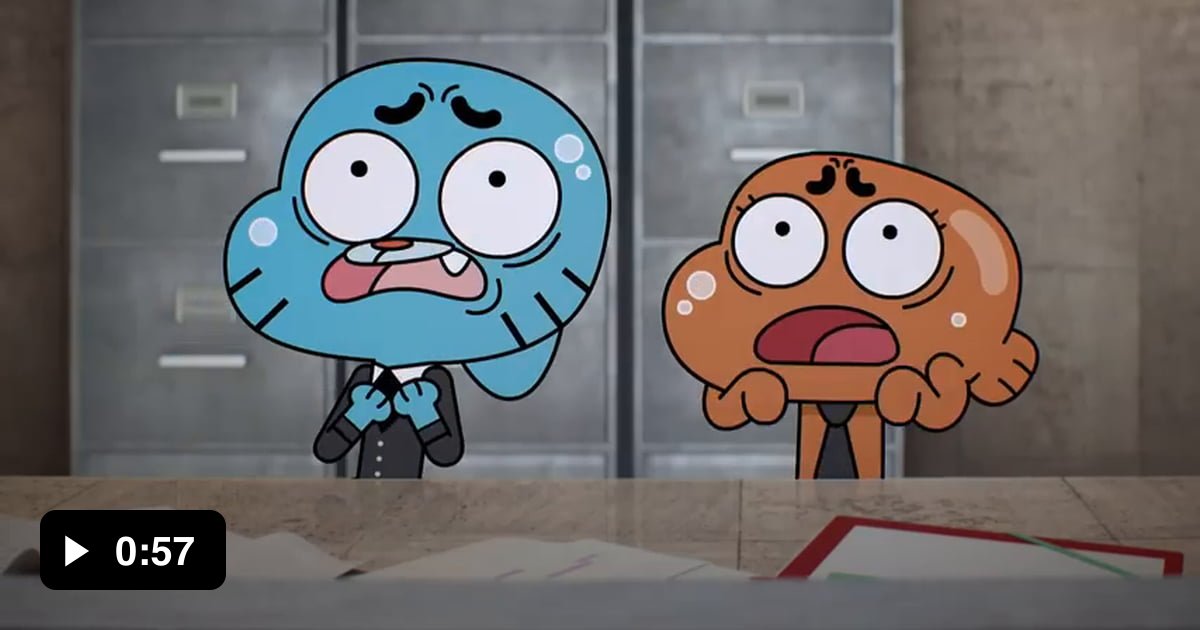 When you want to rob the bank (The kids show Gumball) - 9GAG