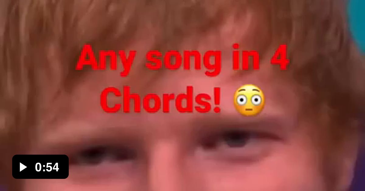 Play Any Song With 4 Chords