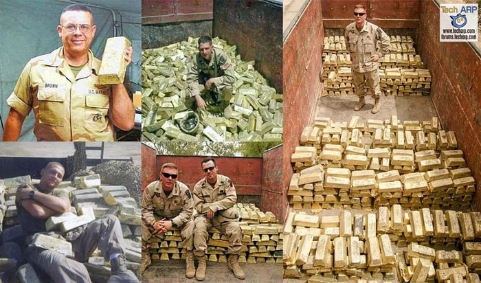 20 years ago brave american soldiers liberated Iraq gold :) - 9GAG