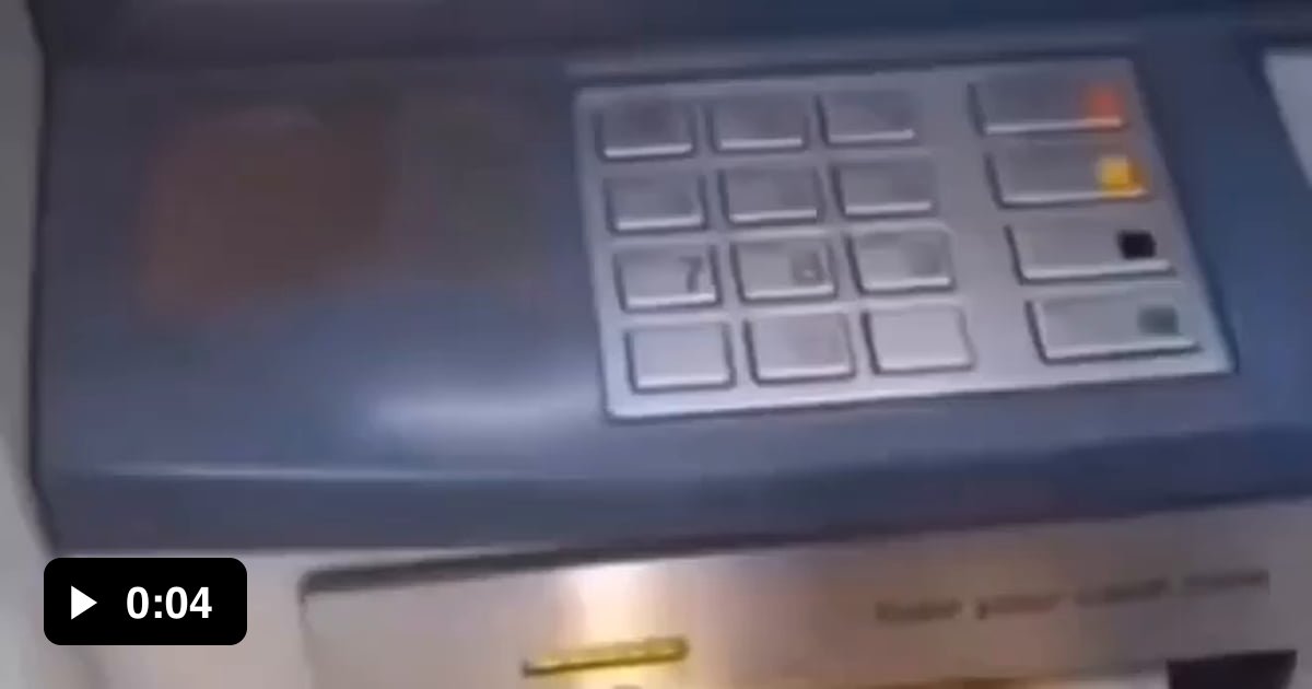 Showing off in an ATM - 9GAG