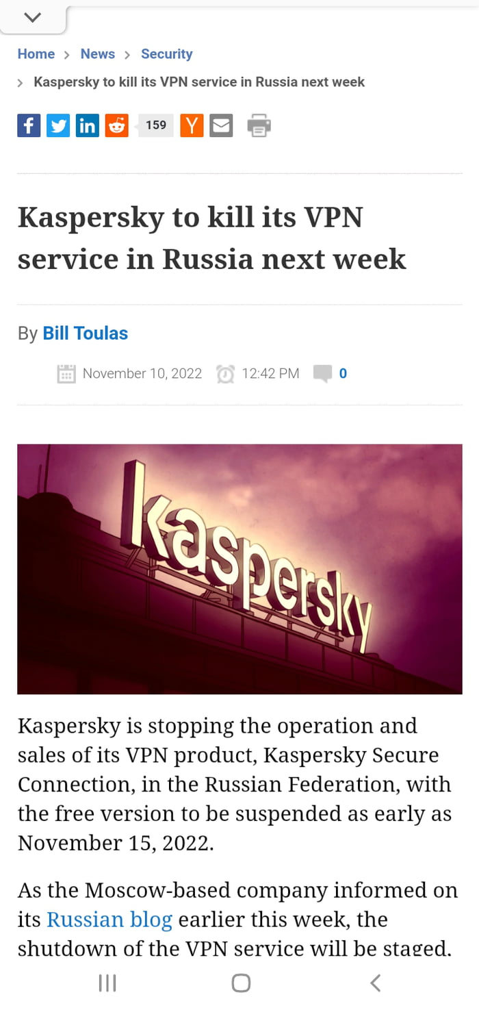Russian VPN Operator Company Had Enough Of Doing Business In Russia Russian VPN Operator Company Had Enough Of Doing Business In Russia