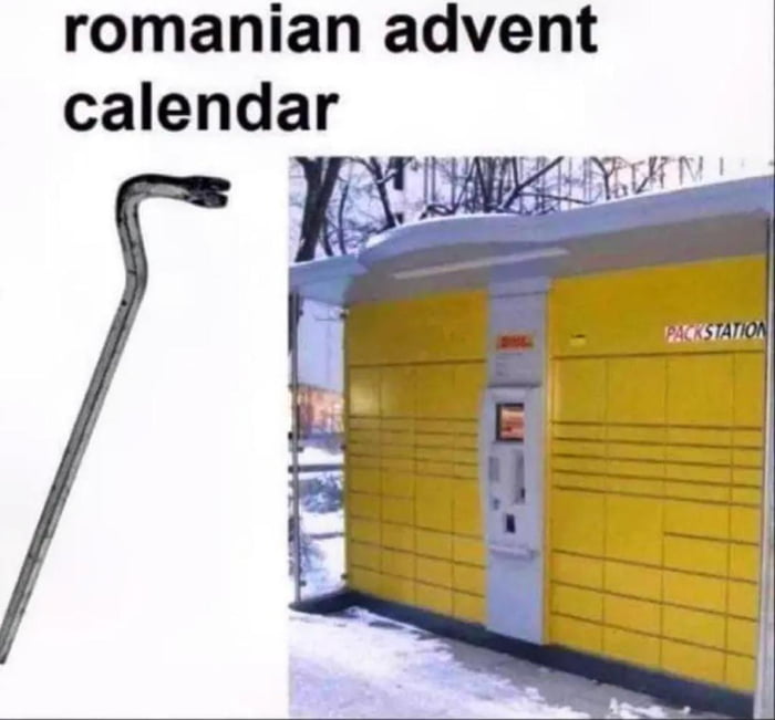 Romanian advent calender starter kit - 9GAG