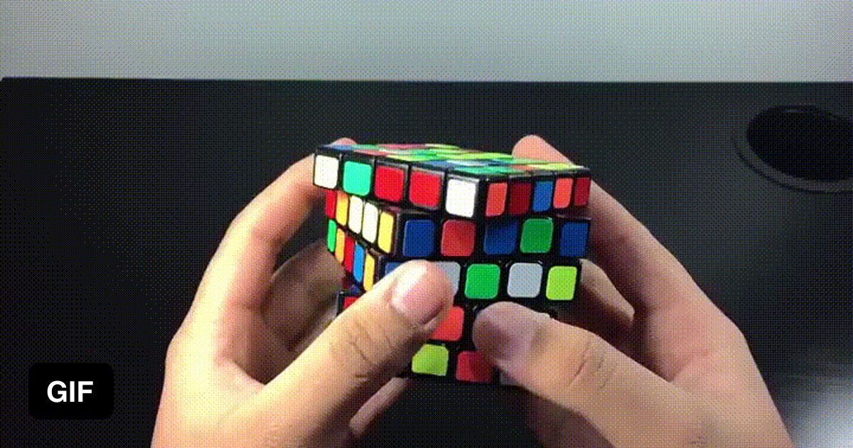 Rubik's cube falling apart 9GAG