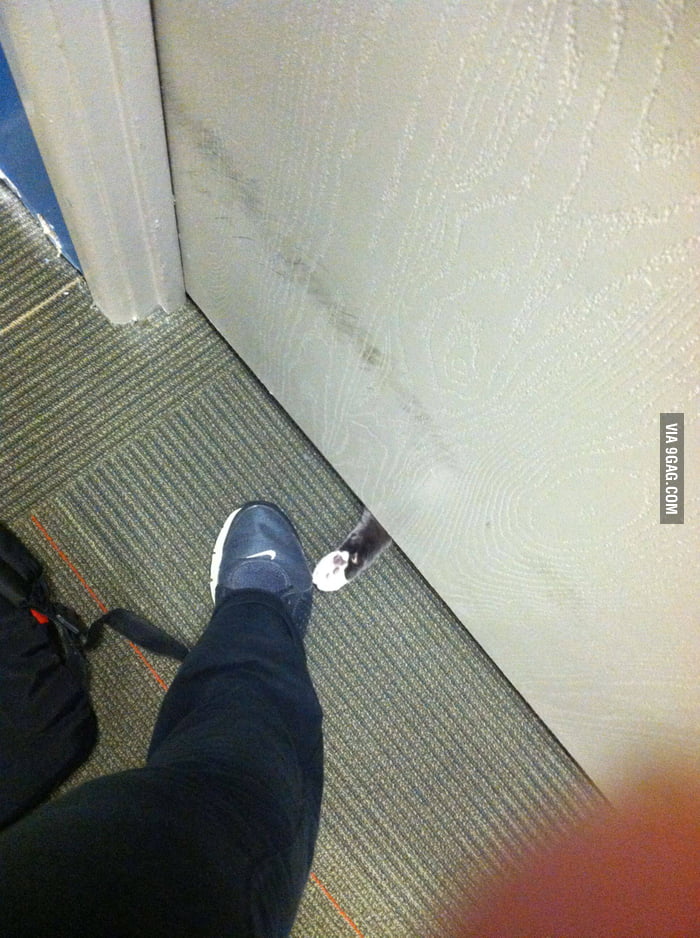 Trying to leave my apartment... 9GAG