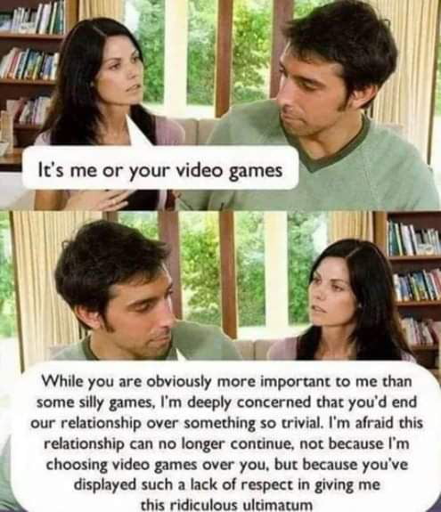 Video Games Meme