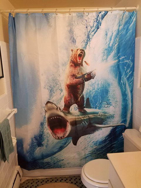 Interesting Shower Curtain Gag