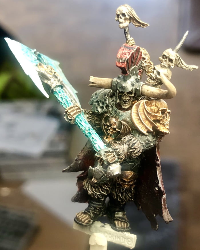 wight king with black axe