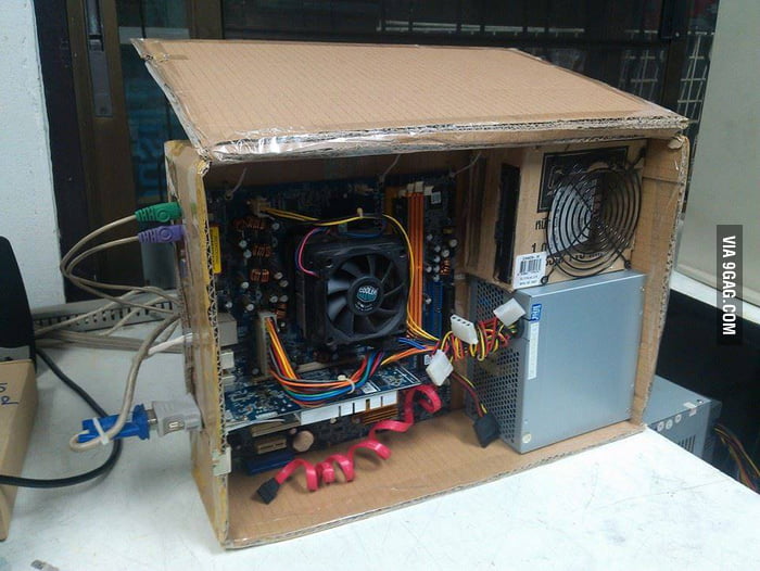 Homemade PC Case - 9GAG