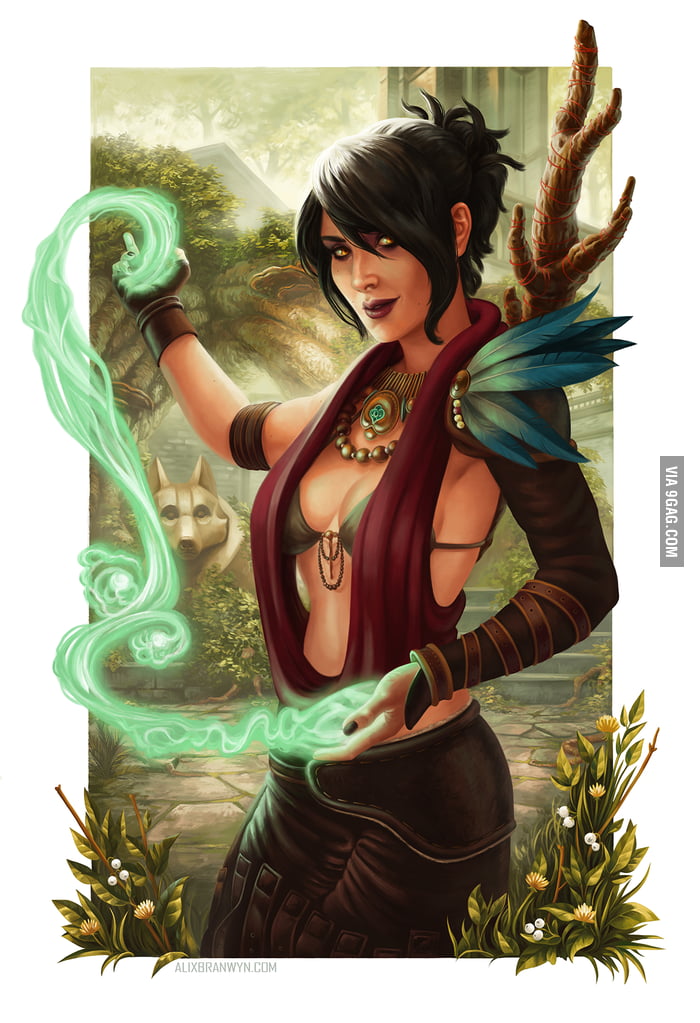 dragon age morrigan art dragon age morrigan art