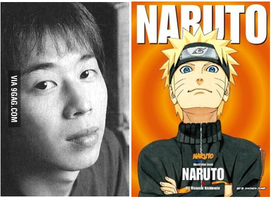 Naru 忍び on X: In the manga, Kishimoto drew this picture of Naruto to show  us how he would look like if he became a Jounin. He would have been a very