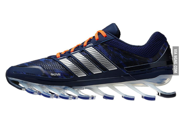 spray Put At first To the guys with the worst shoes ever. Adidas Springblade... - 9GAG