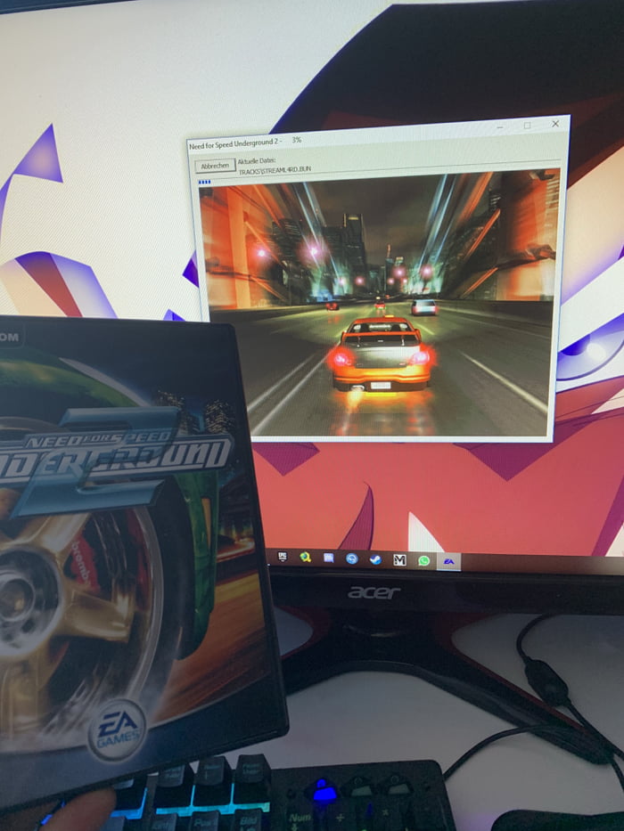 Installing the best car game ever made!! 9GAG