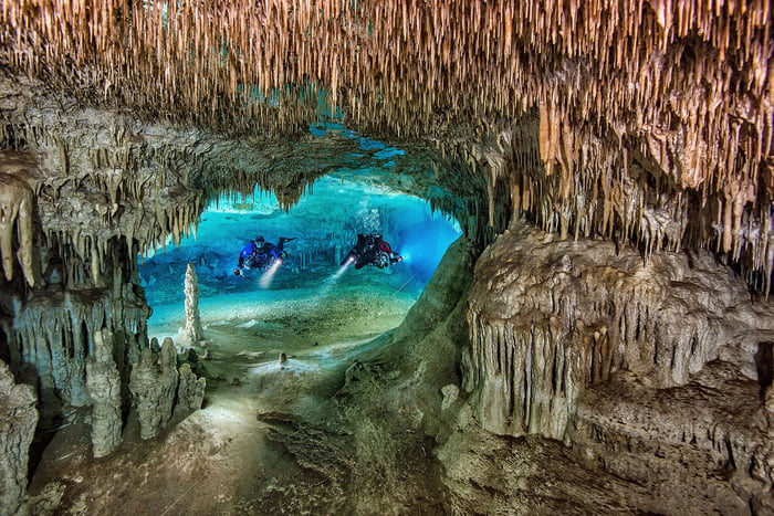 The world's longest underwater cave has been discovered near the city ...