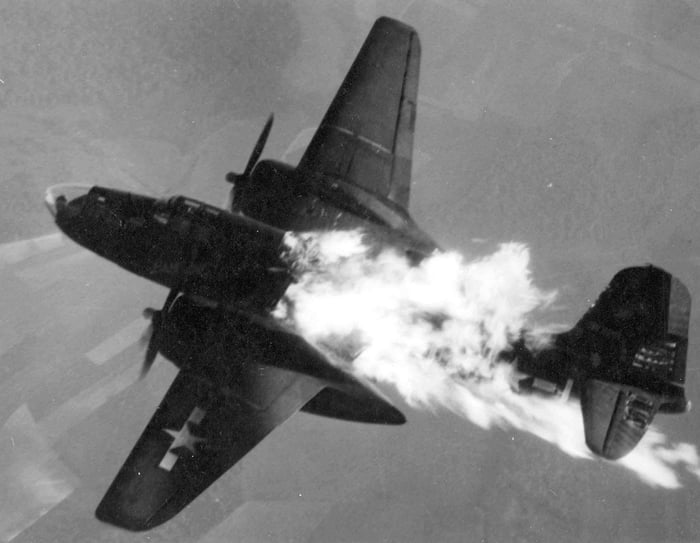 an-american-a-20-havoc-hit-by-anti-aircraft-fire-date-unknown-9gag