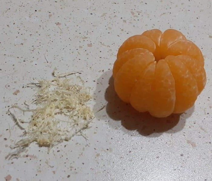 Fully peeled orange 9GAG