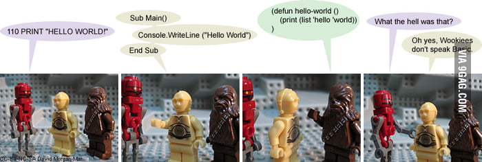 BASIC droid language - 9GAG