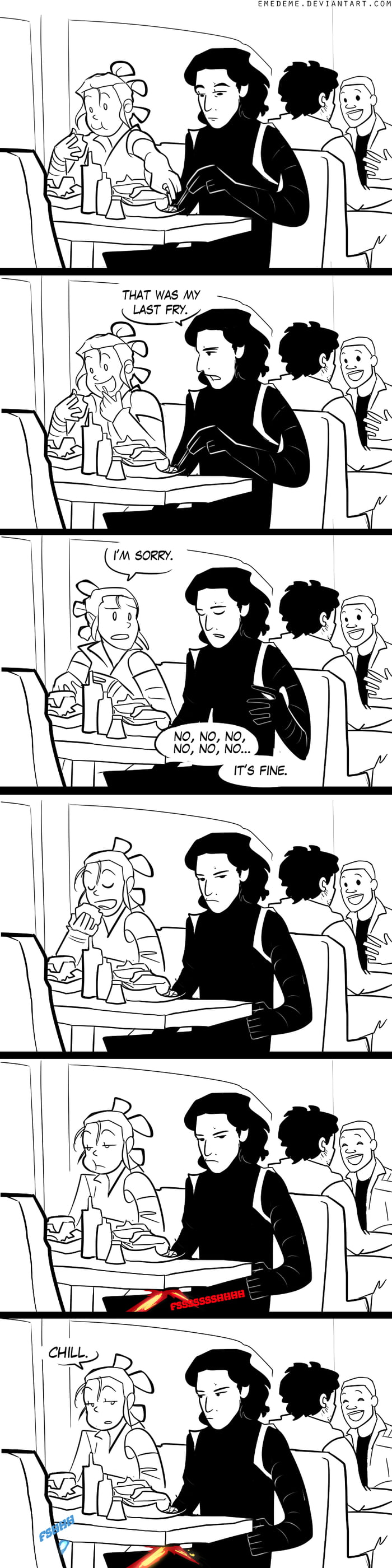 Kylo Ren And Rey Date 9gag