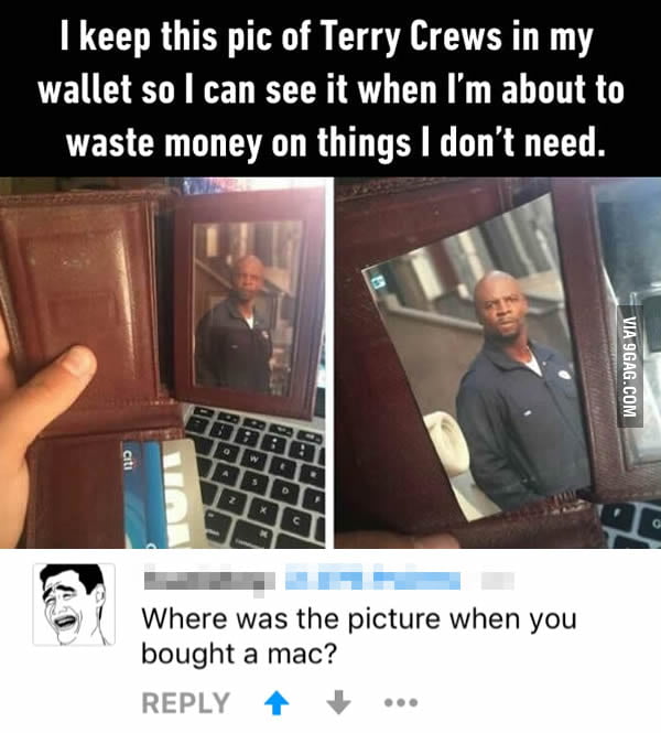 Funniest comment I've ever read on 9GAG for a long time! Had me ...