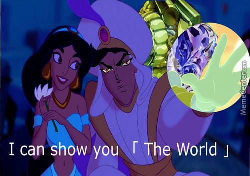 Can you show me this. Джоджо Дисней. Алладин the World. I can show you the World. Aladdin Jojo.