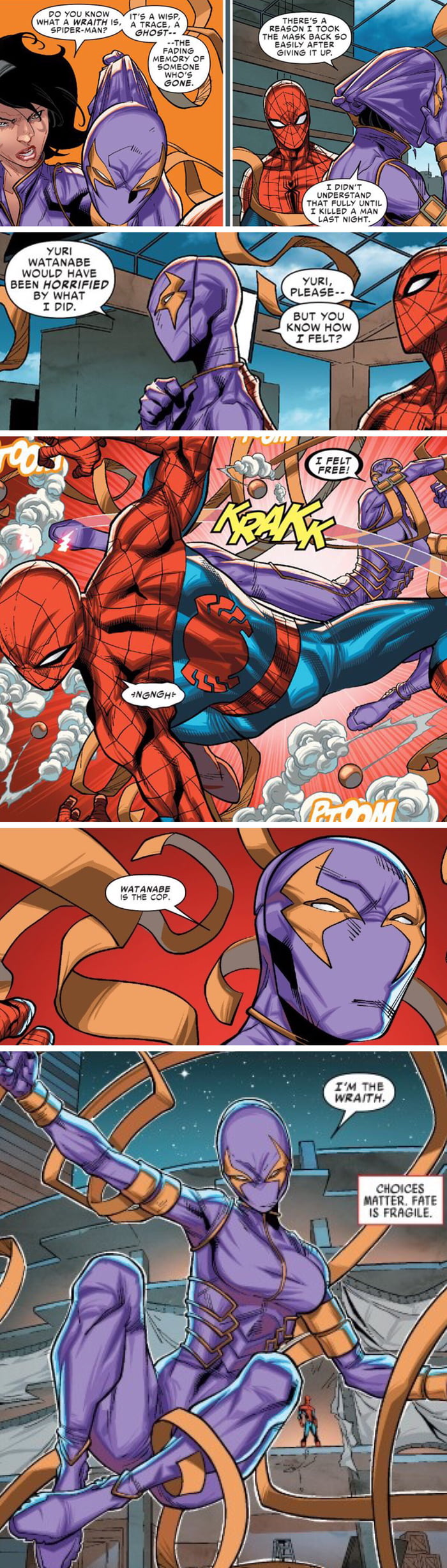 Possible Spoiler For Yuri Watanabe In The Spiderman Ps4 Sequel 9gag