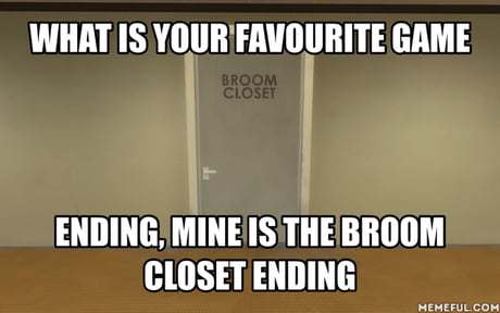Did You Get The Broom Closet Ending The Broom Closet Ending Is My