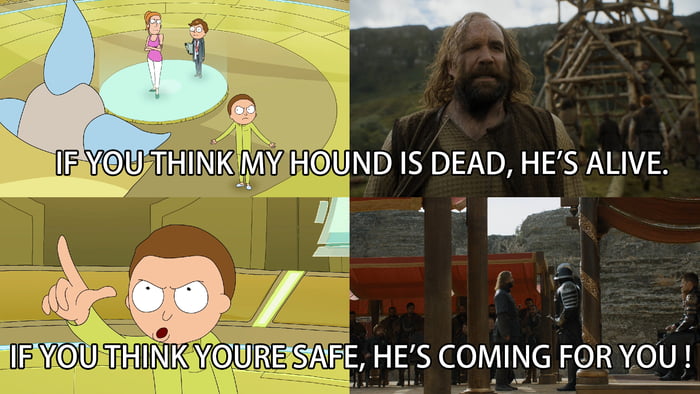 Hound And Morty 9GAG hound-and-morty-9gag