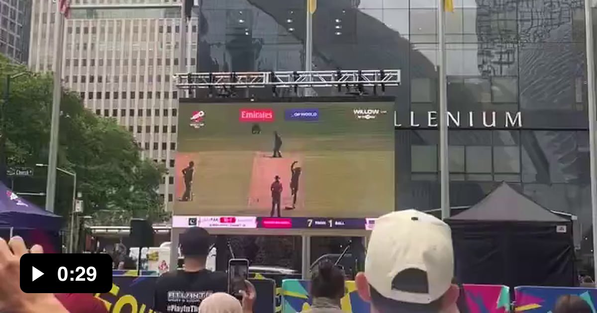 The average American doesn't even know that they have a cricket team