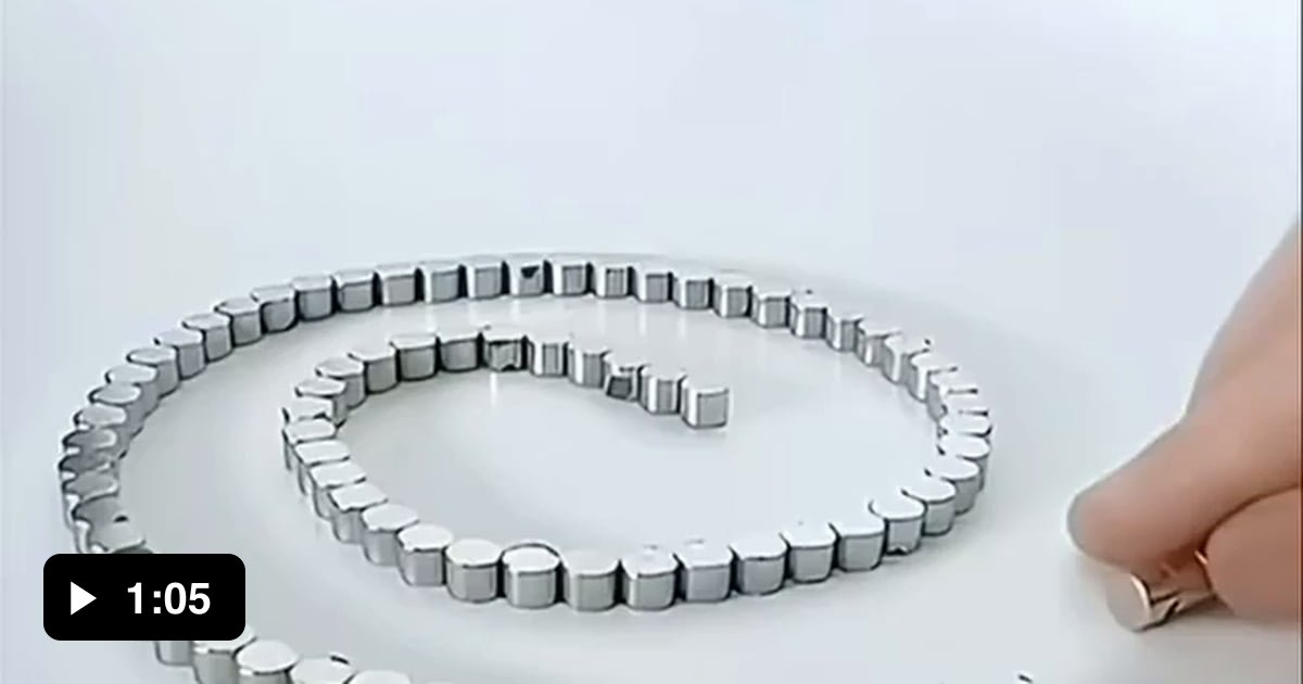 Magnets are so satisfying to watch - 9GAG