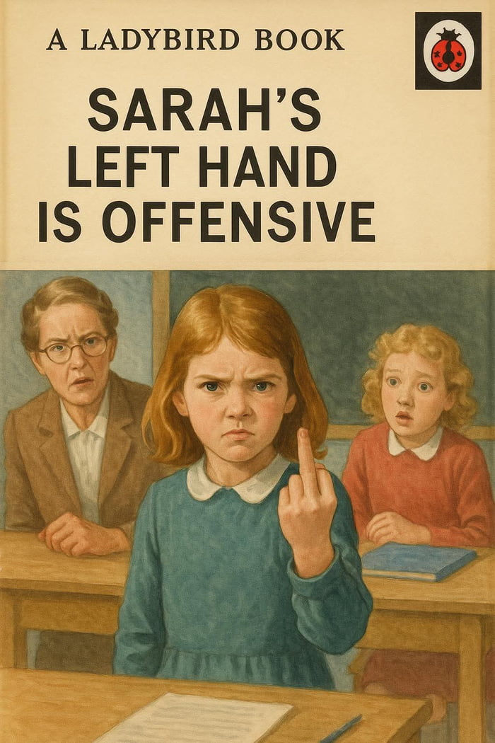 I think it's more sinister than offensive. 9GAG