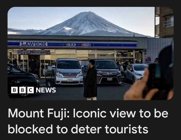 One Of Japan's Most Iconic Photo Spots Is To Be Blocked By Authorities ...