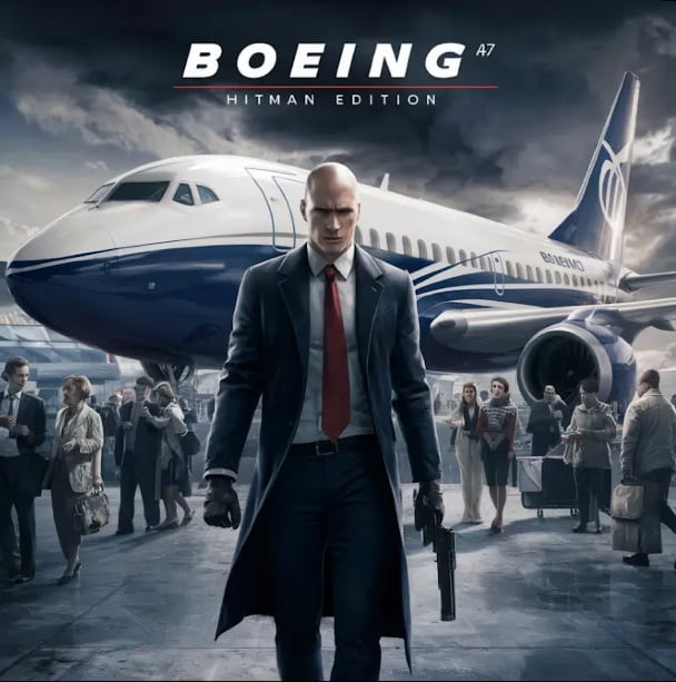 A new hitman mission and the contractor the Boeing CEO. 9GAG