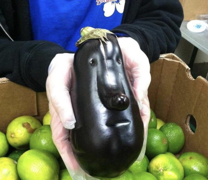 Eggplant head. Turns your projectiles into eggplants 9GAG