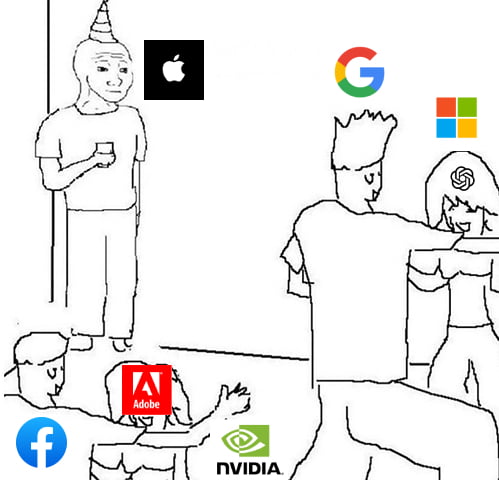 Apple waiting to unleash AI - 9GAG