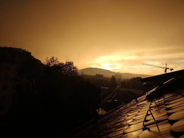 Another atmoshperic Graz shot during sunset - 9GAG