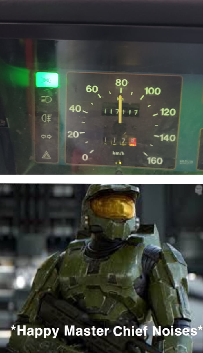 Master chief approves my car - 9GAG