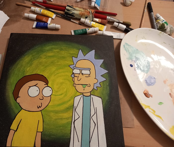 First time painting since I was like 8yo. - 9GAG