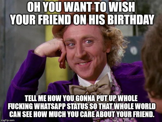 Bhenchod Wish Karne Ko Public Banane Ka Kya Matlab Hai? - 9gag