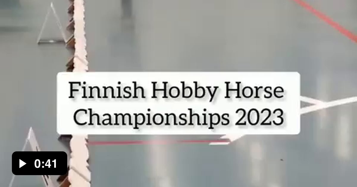 Hobby Horse Championship in Finland - 9GAG